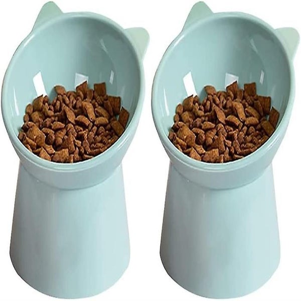 Elevated Cat Bowl For Anti-vomiting Non-slip Food And Water Bowl For Small Dog Carousel 1