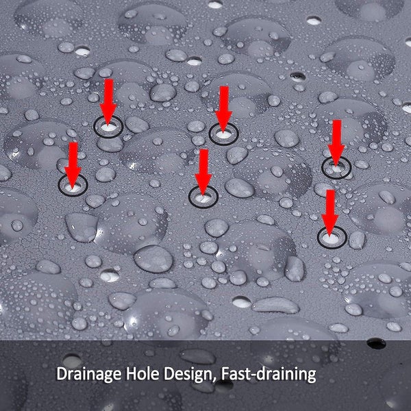 Shower Mat Non-slip Bath Mats Bathroom Mat With Suction Cup And Drainage Holes Carousel 5