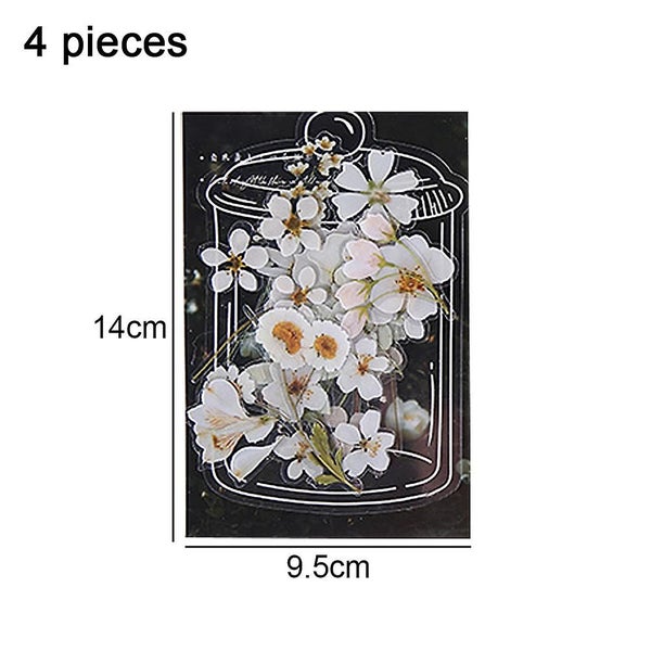 Decorative Flowers Stickers For Art Journaling And Scrapbook Diy Nature In Bot Carousel 2