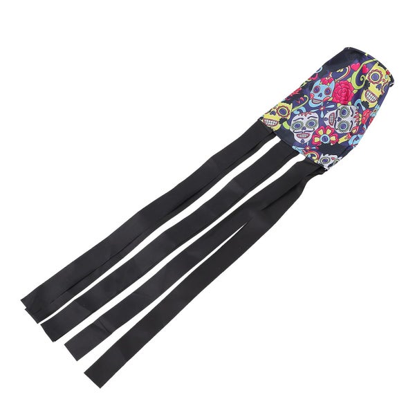 1pc Festival Skull Shape Decoration Flag Scene Layout Prop Hanging Party Flag Carousel 2