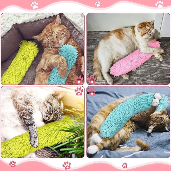 Interactive Cat Kick Toy - Plush Fabric Catnip Toy Carousel 5