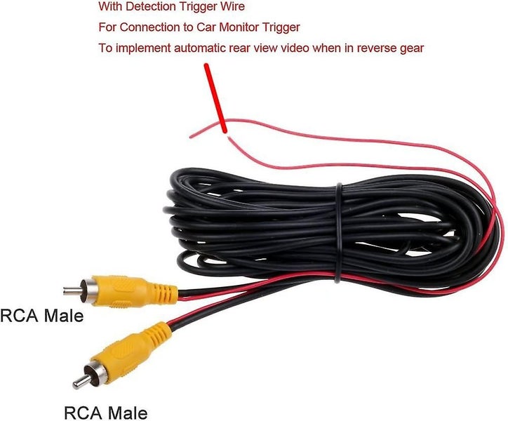 Extension Cable 20 Feet Rca Composite Video Audio Extender Adapter Cord Wire C Carousel 2