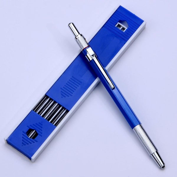 2 Sets Mechanical Pencil Automatic Lead Pencils For Carpenters Drawing Marking Carousel 2