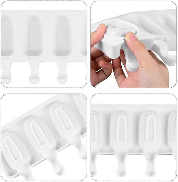 Molds Silicone Mini Ice Cream Bars Mold Set Reusable Popsicle Molds Ice Pop Mo Carousel 1