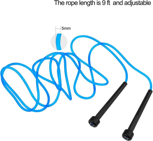 Jumping Rope For Exercise Colorful Skipping Rope Versatile Workout Rope 4 Colo Carousel 2