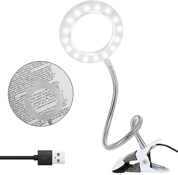 Led Magnifying Lamp With Clamp Magnifying Glass For Precision Work Carousel 1