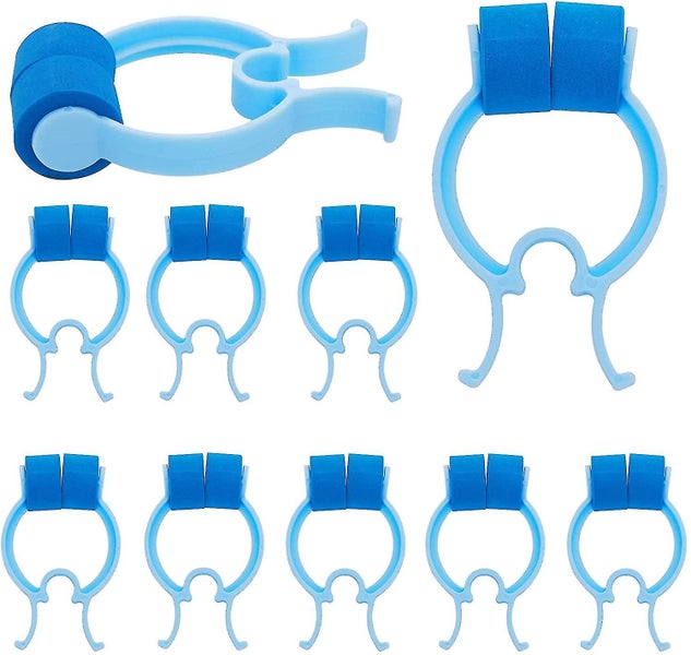 10pcs Nose Clip Nose Stop Clips Nose Bleed Stopper Swimming Nose Clips Nose Na Carousel 1