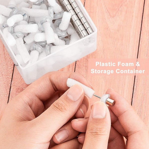 Magnetic Pushpin Magnetacks Magnet Thumbtack Poster And Photo Hangers For Wall Carousel 5
