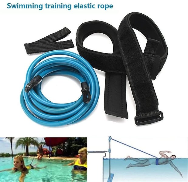 Swim Tether Stationary Swimmingswim Resistance Belt Swim Bungee Training Belt Carousel 1