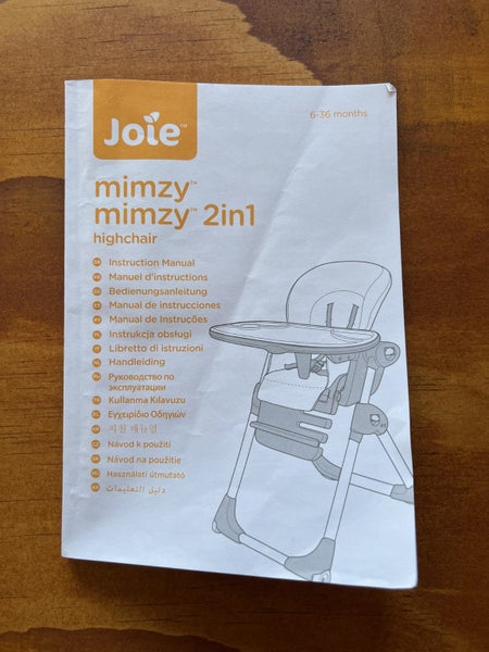 Joie Mimzy 2 in 1 High Chair Carousel 6