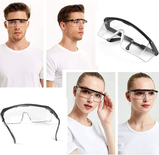 2 Pack Safety Glasses anti Fog And Uv Protection Protective Clear Goggles safe Carousel 5