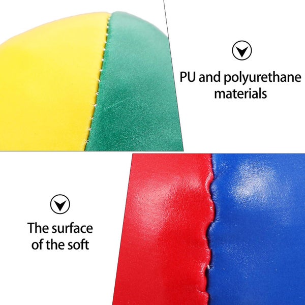 4pcs Beginners 5cm Juggling Balls Kids Durable And Easy Juggle Balls Carousel 4