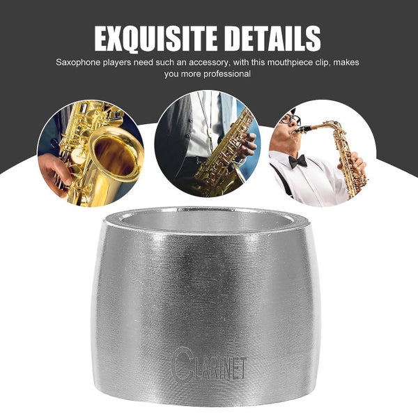 Clarinet Ligature Metal Clarinet Ligature Wind Instrument Replacement Part Carousel 3