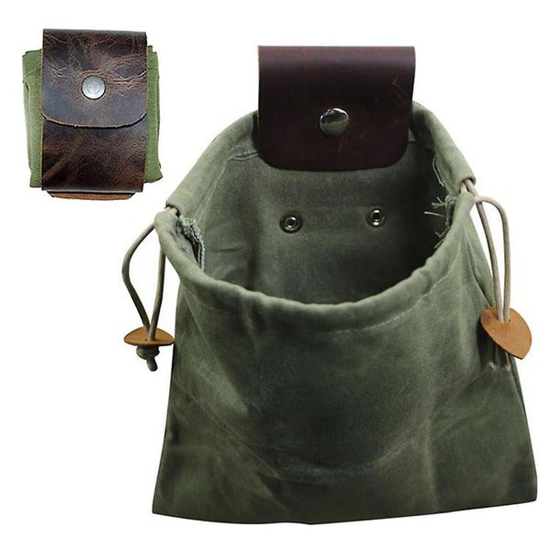 Canvas Foraging Pouch Garden Fruit Picking Bag green Carousel 2
