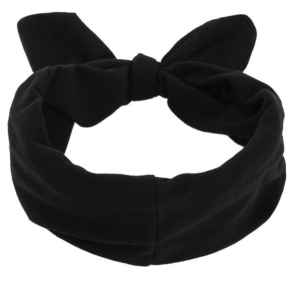 Red Black Hair Band Vintage Wire Headband Rabbit Ear Bow Headband Headwrap For Carousel 2