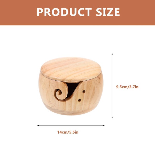 Desktop Accessories Crochet Yarn Bowl Crocheting Yarn Bowl Yarn Bowl Knitting Carousel 2