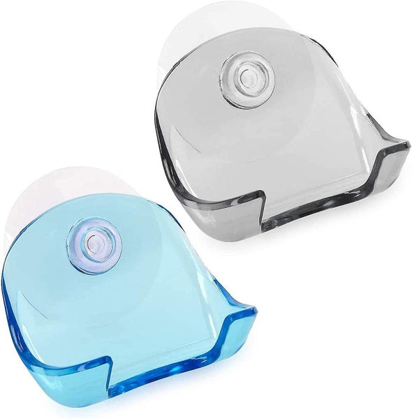 Shaver Holder With Suction Cup For Shower Razor Self-adhesive Wall Mount Bathr Carousel 1