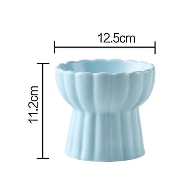 Ceramic Raised Cat Bowls Elevated Food Or Water Bowls Dishwasher And Microwa Carousel 2