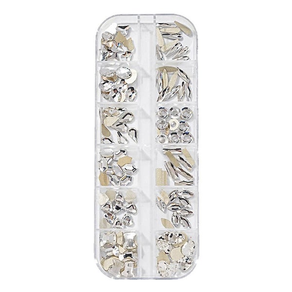 Crystal Nail Art Rhinestones For Diy Crafts Nail Design Clothes Shoes Jewelry Carousel 1