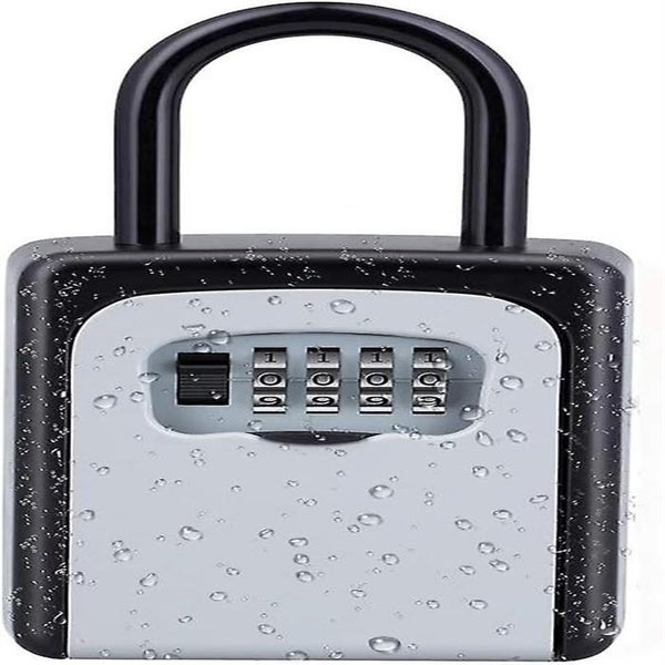 Key Lock Box 4 Digit Combination Key Storage Lock Box With Resettable Code Por Carousel 1