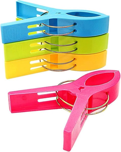 16 Pack Beach Towel Clips Chair Clips Towel Holder For Pool Chairs On Cruise-j Carousel 2