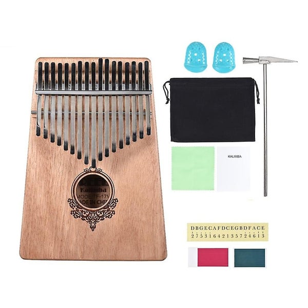 Tree Elf Thumb Piano Kalimba 17-tone Single-board Thumb Piano Carousel 1