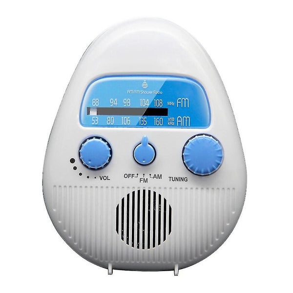 1 Set Of Shower Radio Mini Portable Bathroom Radio Household Music Speaker Carousel 1