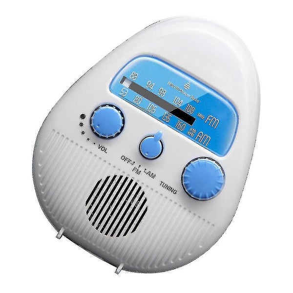 1 Set Of Shower Radio Mini Portable Bathroom Radio Household Music Speaker Carousel 2