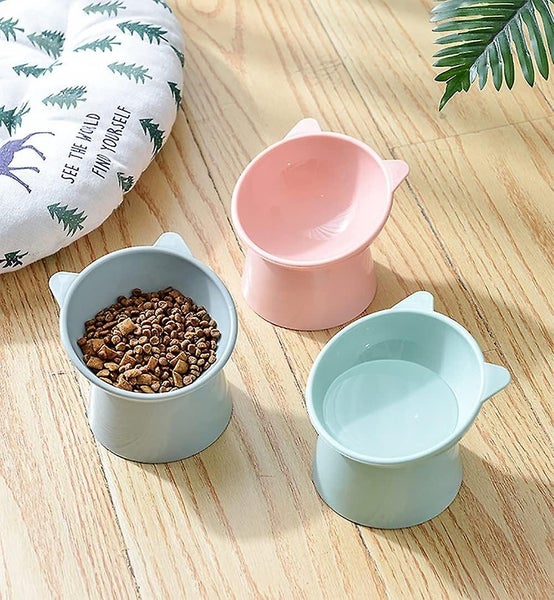 Elevated Cat Bowl For Anti-vomiting Non-slip Food And Water Bowl For Small Dog Carousel 2