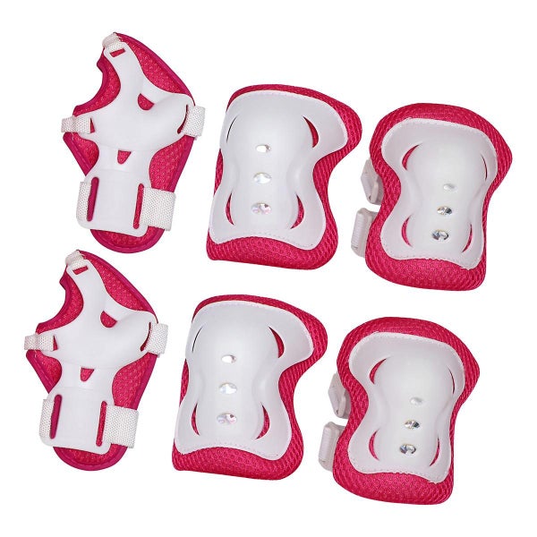1 Set Of 6pcs Child Roller-skate Protection Gear Cycling Thickened Protector S Carousel 2