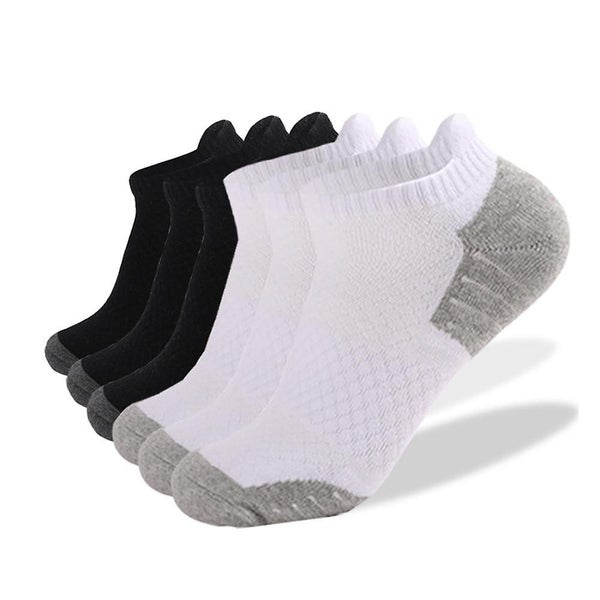 Mens Ankle Socks Men Low Cut Comfort Cushion Casual Socks Style 4 Carousel 1