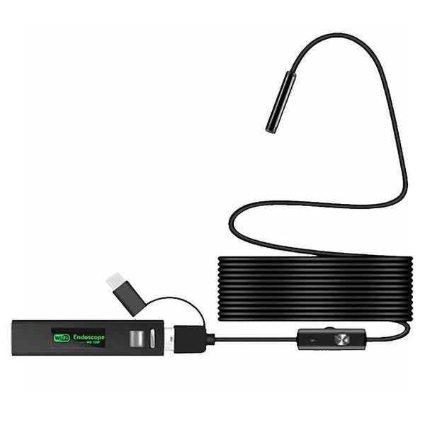 Wireless Endoscope Wifi Inspection Camera Borescope Waterproof Ip68 Semi-rigid Carousel 1