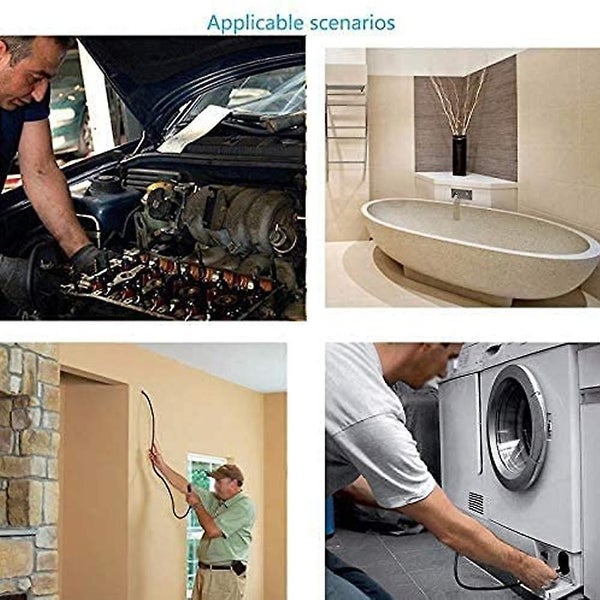 Wireless Endoscope Wifi Inspection Camera Borescope Waterproof Ip68 Semi-rigid Carousel 5