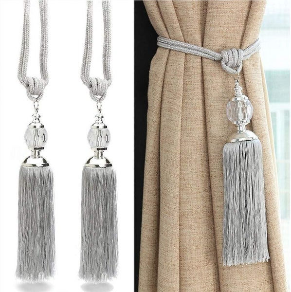 Curtain Tiebacks Crystal Beads Tassels Curtain Tiebacks Decorative For Home Of Carousel 2
