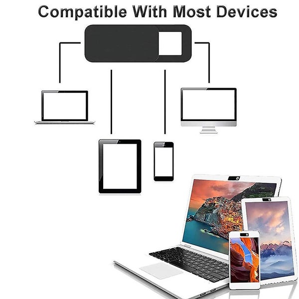 Webcam Cover Slide Upgrade Ultra-thin Camera Covers Carousel 5