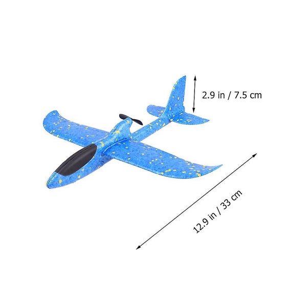 2 Pcs Boys Kids Toys Foams Plane Toy Kids Airplane Activities Styrofoam Glider Carousel 2