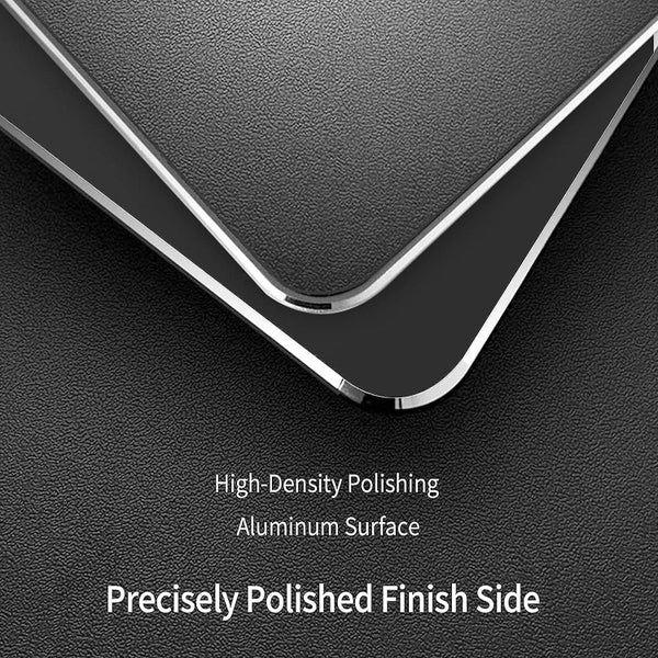 Metal Aluminum Mouse Pad Office And Gaming Thin Hard Mouse Mat Double Sided Wa Carousel 2