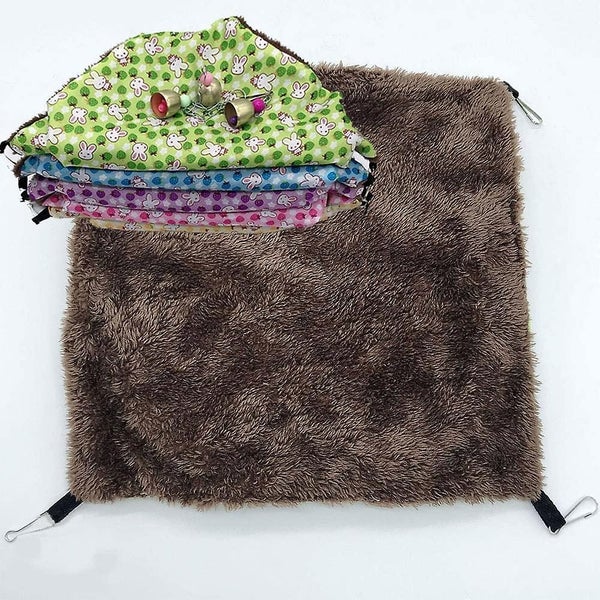 Small Pet Hammock Triple Bed Hammock For Sugar Gliders Guinea Pigs And Ferrets Carousel 2