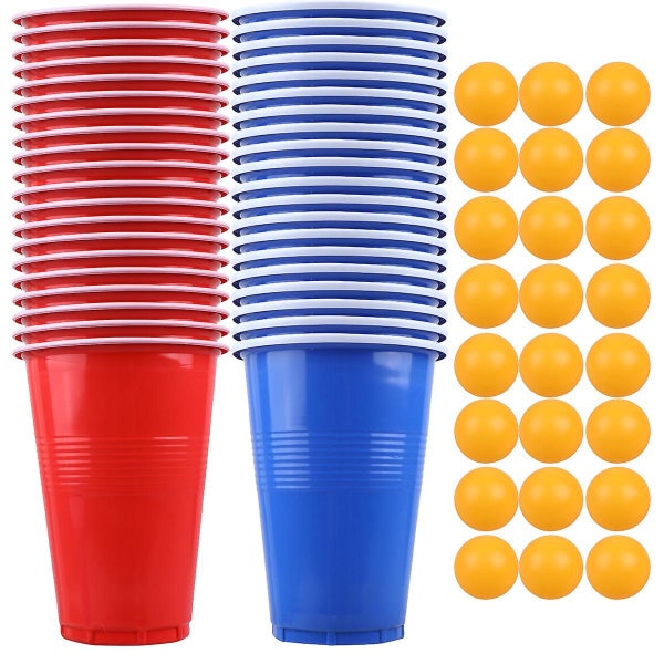 Beer Pong Game Drinking Board Games Pong Cup Game Beer Pong Kit Tailgate Game Carousel 1
