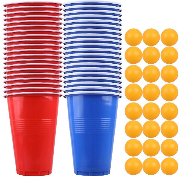 Beer Pong Game Drinking Board Games Pong Cup Game Beer Pong Kit Tailgate Game Carousel 2
