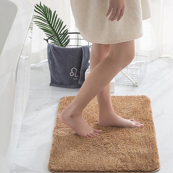 Household Bathroom Absorbent Non-slip Floor Mats Living Room High Velvet Floor Carousel 2