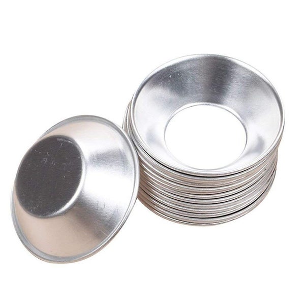 20pcs Anodized Aluminum Egg Tart Cupcake Cake Cookie Mold Carousel 1