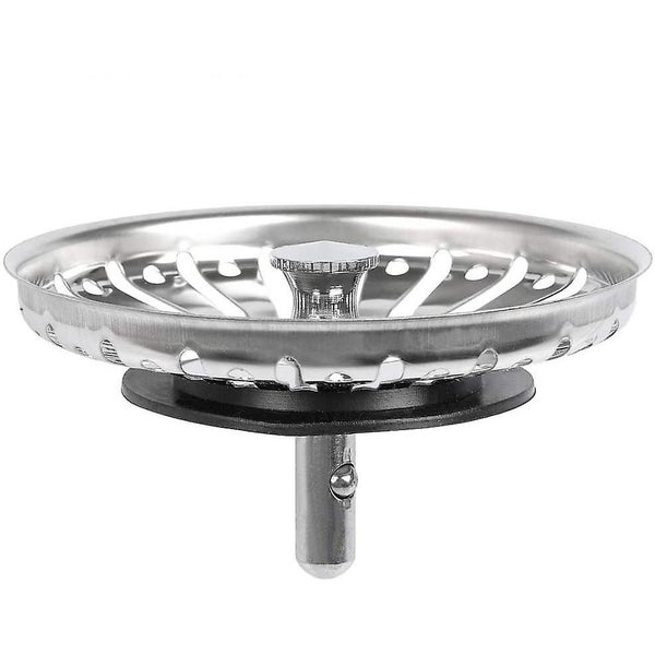 Sink Plug Basin Filter Water Kitchen Funnel Sink Old-fashioned Lid1 Pcs Stainle Carousel 2