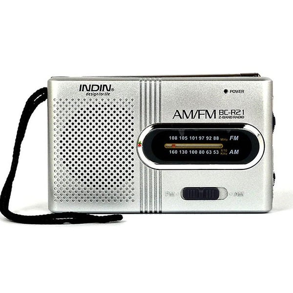 Portable Radio Battery-powered Am/fm Radio With Long-range Reception And Speak Carousel 1