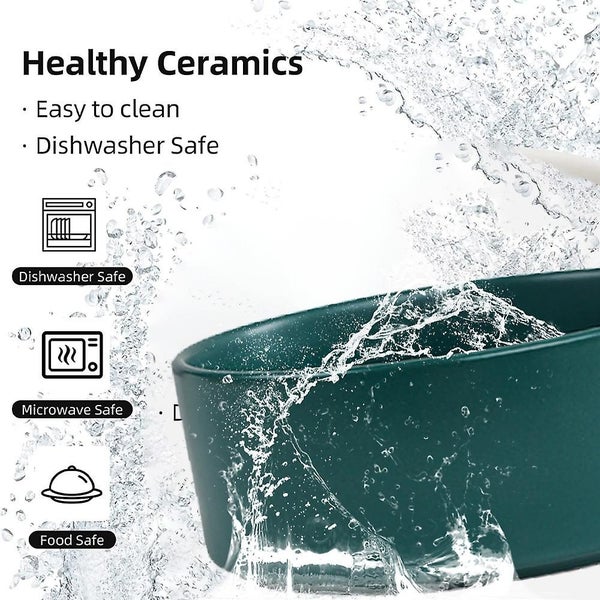 Dog Bowl Cat Dog Bowls No Spill Pet Dish For Food Water Feeding Extra High Ca Carousel 2