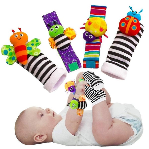 Baby Infant Rattle Socks Toys Learning Toy For 3-6 To 12 Months Girl And Boy Carousel 1