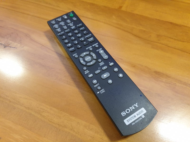 Sony Audio system Remote Control Carousel 1