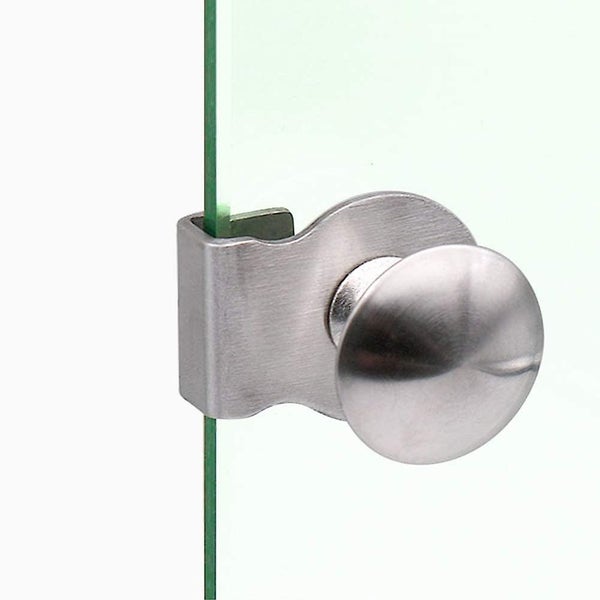 Set Of 4 Stainless Steel Glass Door Handles No Drilling Required Suitable For Carousel 5