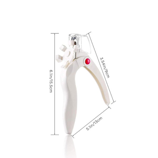 Nail Art Nail Edge Clipper Cutter Stainless Steel False Nails Cutter French Ma Carousel 2