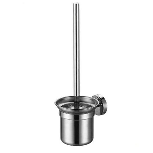 Toilet Bowl Brush Holder Wall Mounted Glass Bathroom Accessory Carousel 2